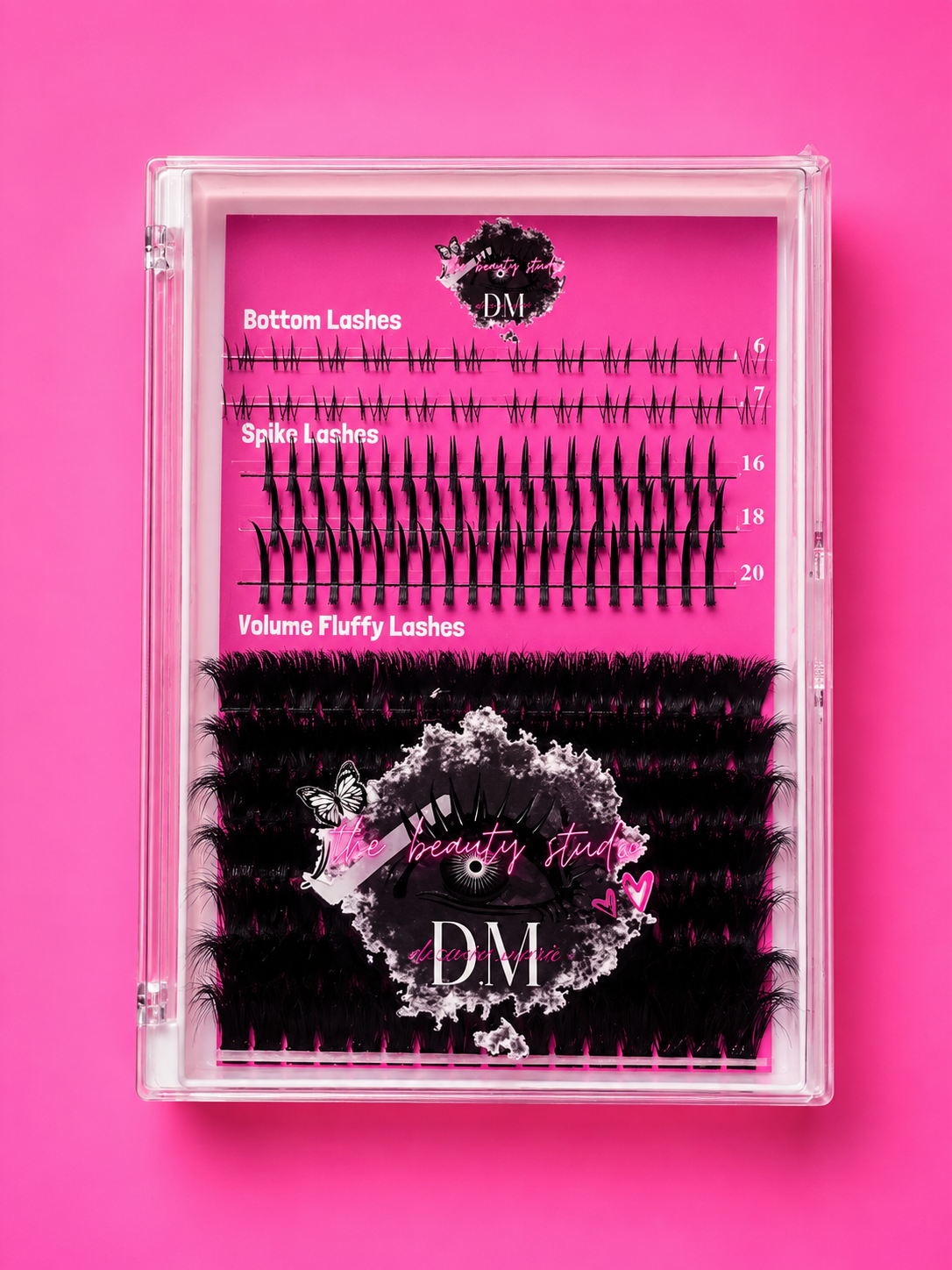 DM GLAM SPIKE CLUSTERS